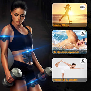 Muscle Stimulator EMS Abdominal Hip Trainer LCD Display Toner USB Abs Fitness Training  Home Gym Weight Loss Body Slimming