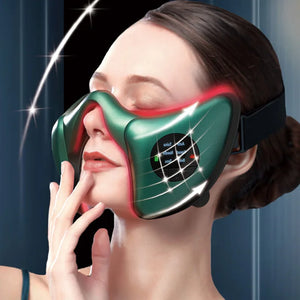 V-shaped Facial Massager Lift and Tighten Masseter Muscles Mandibular Weight Loss Instrument Face Care Phototherapy Masajeador