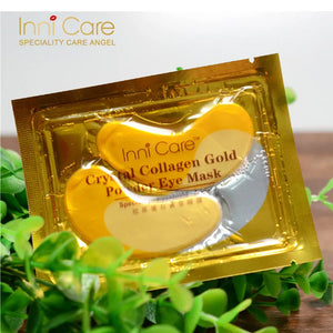 30pcs Gold Collagen Eye Mask Anti Dark Circles Wrinkle Eye Patches Under Eye Bags Ance Skincare Masks Korean Skin Care Products