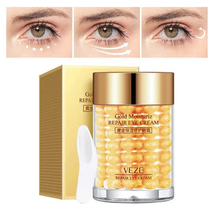 VENZEN 24K Gold Eye Cream Anti Wrinkles Remove Eye Bags Skincare Product Dark Circles Remover Korean Skin Care Products