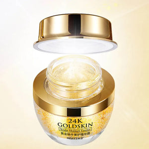 3Pcs 24K Gold Snail Collagen Cream Brightening Anti-Aging Whitening Moisturizing Skin Care Essence Anti-Wrinkle Facial Skin Care