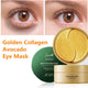 60pcs Eye Mask Anti Dark Circles Eye Bags Avocado Golden Collagen Moisturizing Anti Wrinkle Eye Patches Eye Skin Care Products