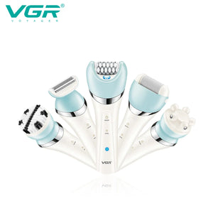 VGR Epilator Rechargeable Hair Remover Leg Body Portable Lady Shaver Hair Removal Tool Underarms Facial Epilator for Women V-703