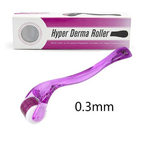 Colorful Transparent Healthy Care 540 Derma Roller Beauty Needles Instrument for Face 0.2mm 0.25mm 0.3mm Titanium Skin Care Tool