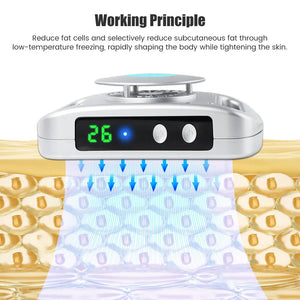 Fat Freezing Machine Fat Freeze Body Slimming Weight Loss Lipo Anti Cellulite Dissolve Fat Cold Therapy Massager BeautyCare Tool