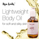 Natural Silky Brighter Caramel Glow Body Skin Massage Oil